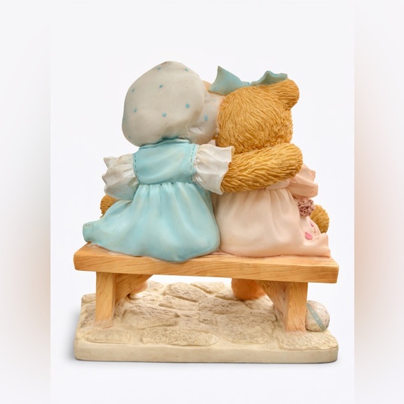 Cherished Teddies – “Tracie and Nicole” (1992) Figurine - Picture 2 of 5